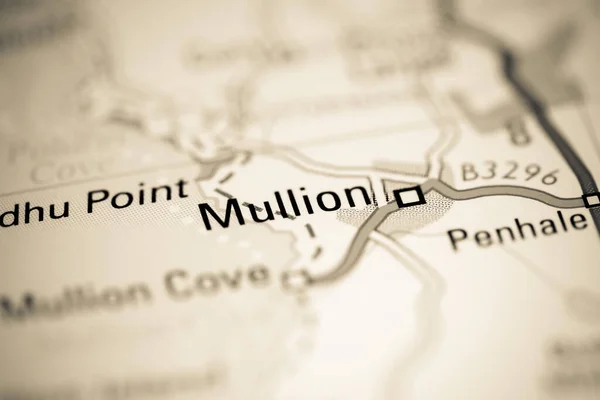 Milion Zjednoczone Królestwo Mapie Geograficznej — Zdjęcie stockowe