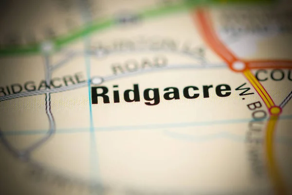 Ridgacare Χάρτη Του Ηνωμένου Βασιλείου — Φωτογραφία Αρχείου