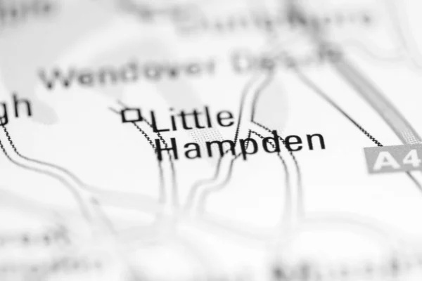 Little Hampden Reino Unido Mapa Geográfico —  Fotos de Stock