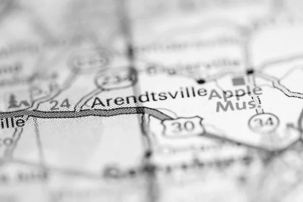 Arendtsville Pensylvánie Usa Mapě Geografie — Stock fotografie