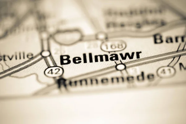 Bellmawr Γεωγραφικό Χάρτη Των Ηπα — Φωτογραφία Αρχείου