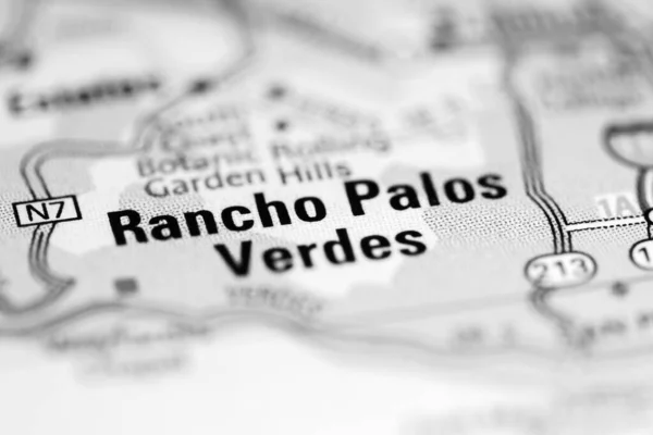 Rancho Palos Verdes Kaliforniya Abd Haritada — Stok fotoğraf