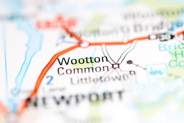 ウッド コモン 地理地図上のイギリス — ストック写真