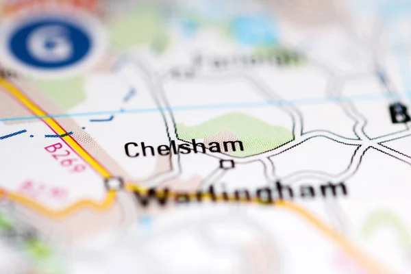 Chelsham United Kingdom Geography Map — Stock Photo, Image