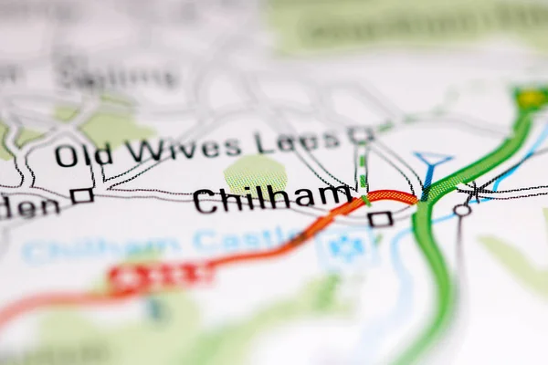Chilham United Kingdom Geography Map — Stock Photo, Image