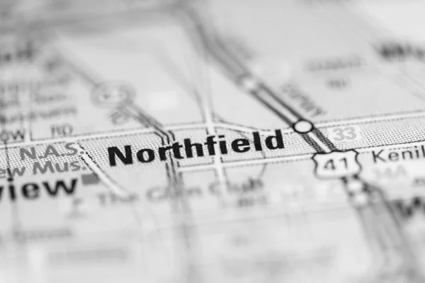 Northfield Mapie Stanów Zjednoczonych Ameryki — Zdjęcie stockowe
