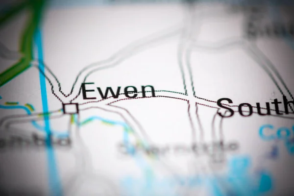 ウェン 地理地図上のイギリス — ストック写真