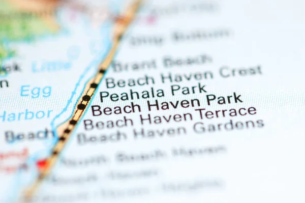 Beach Haven Park Ban New Jersey Ben Usa Egy Földrajzi — Stock Fotó