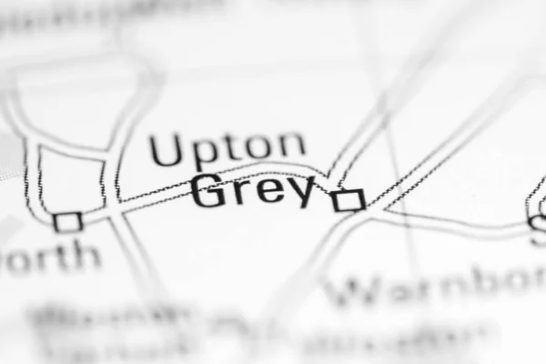 アップトン グレイ 地理地図上のイギリス — ストック写真