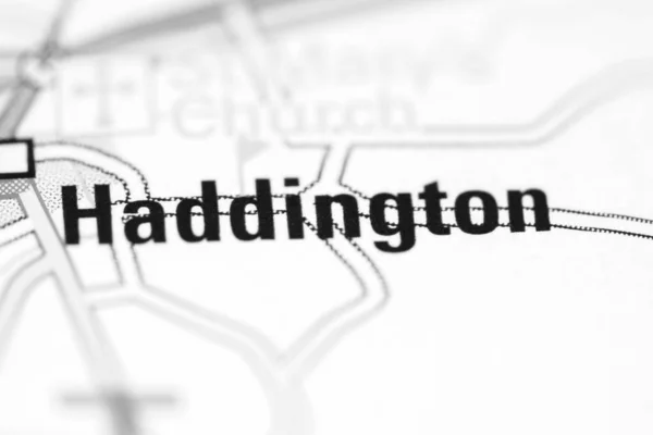 Хеддінгтон Географічній Карті Великої Британії — стокове фото