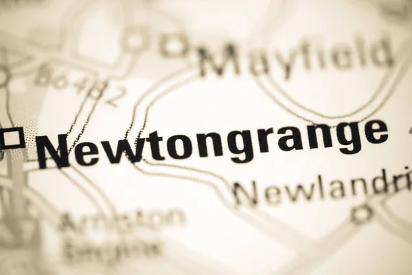 Newtongrange Geography — 스톡 사진