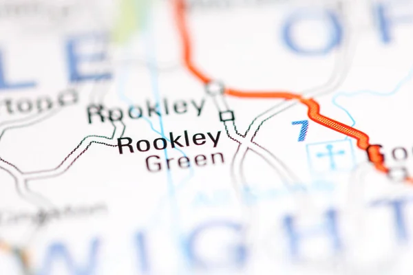 Rookley Green Reino Unido Sobre Mapa Geografia — Fotografia de Stock