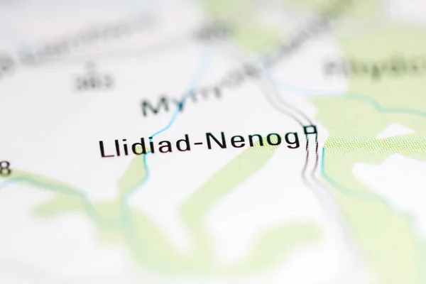 Llidiad Nenog United Kingdom Geography Map — Stock Photo, Image