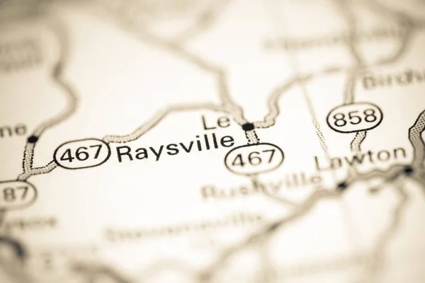 Raysville Pensilvanya Abd Coğrafya Haritasında — Stok fotoğraf