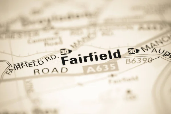 Fairfield Geography — 스톡 사진