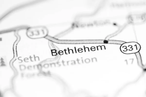Betlejem Maryland Stany Zjednoczone Mapie Geograficznej — Zdjęcie stockowe
