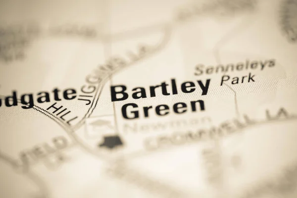 Bartley Green on a map of the United Kingdom