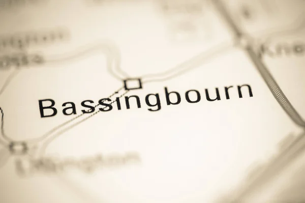 Bassingbourn United Kingdom Geographical Map — 图库照片