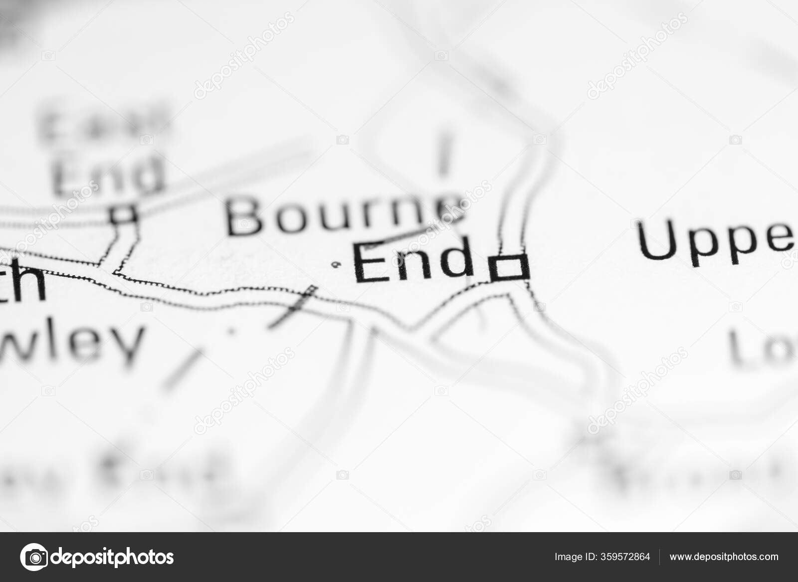 Bourne End United Kingdom Geography Map Stock Photo by ©aliceinwonderland2020 359572864