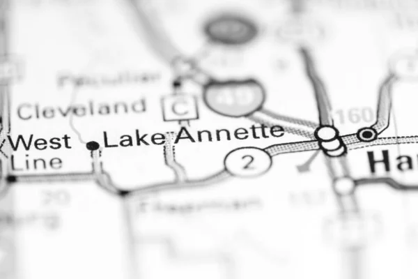 Lake Annette Missouri Usa Geography Map — Stock Photo, Image