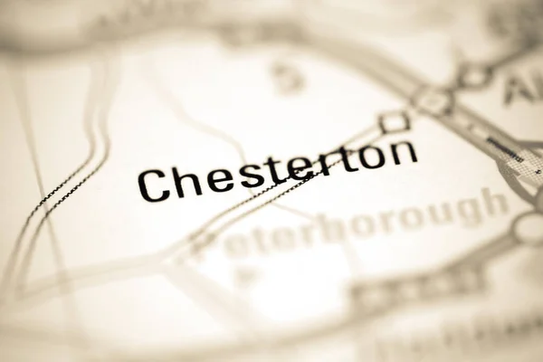 Chesterton Geography — 스톡 사진