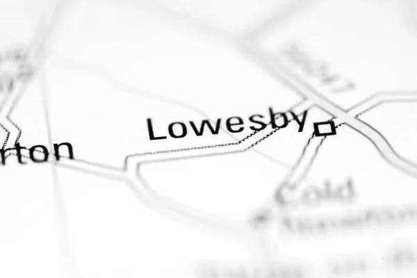 Lowesby Geography — 스톡 사진