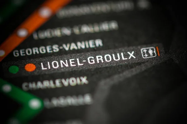 Lionel Groulx Montreal Metro — Stockfoto
