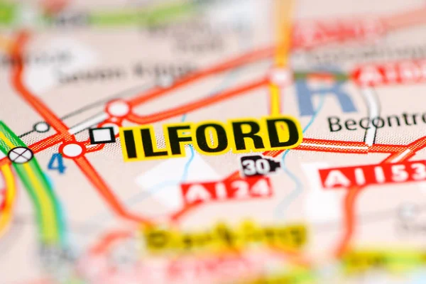 Ilford United Kingdom Geography Map — Stock Photo, Image