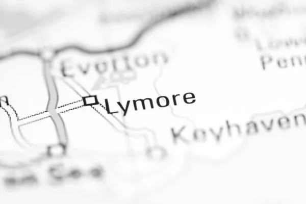 リモア 地理地図上のイギリス — ストック写真