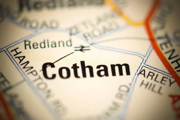 Cotham Geography — 스톡 사진