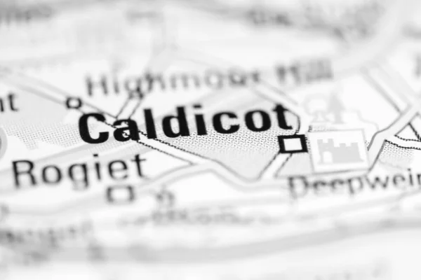 Caldicot United Kingdom Geographical Map — 图库照片