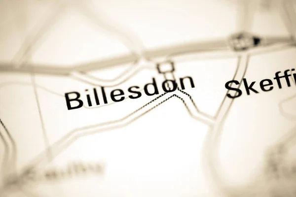 Billesdon Geography — 스톡 사진