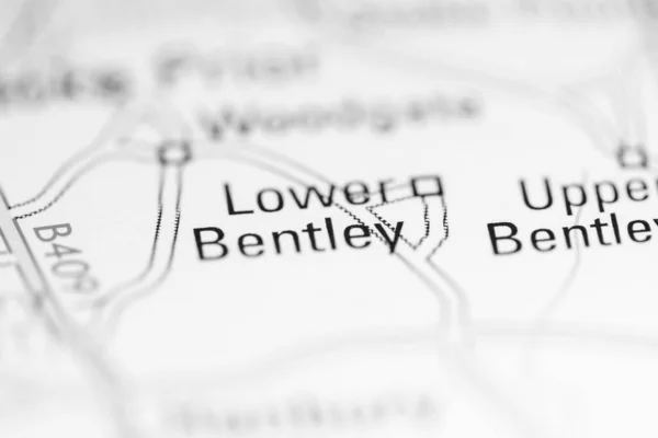 ベントレーさん 地理地図上のイギリス — ストック写真