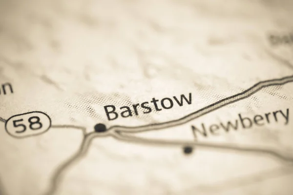 Barstow Geographical Map Usa — Stock Photo, Image