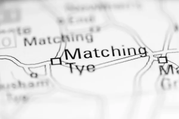 Matching Tye. United Kingdom on a geography map