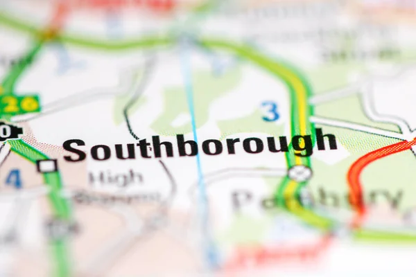 Southborough Reino Unido Sobre Mapa Geografia — Fotografia de Stock