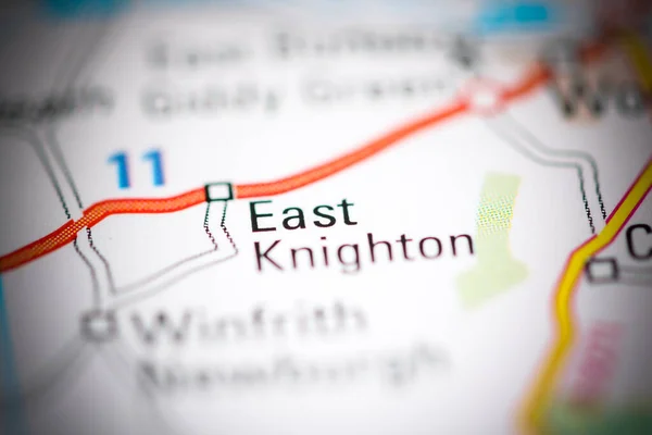 East Knighton United Kingdom Geography Map — Stock Photo, Image