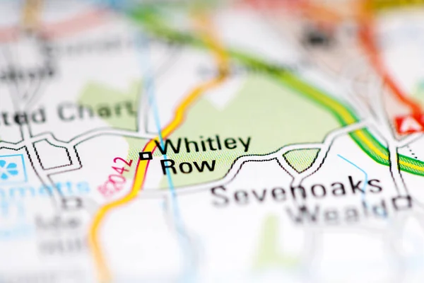 ホワイトレイ 地理地図上のイギリス — ストック写真
