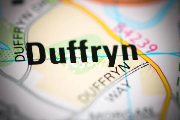 Duffryn Geography — 스톡 사진