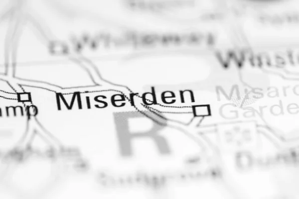 ミスターデン 地理地図上のイギリス — ストック写真
