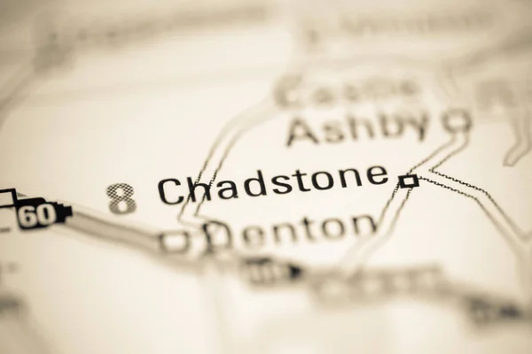 Chadstone Regno Unito Una Carta Geografica — Foto Stock