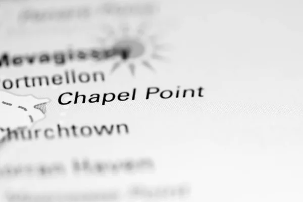 Chapel Point Reino Unido Mapa Geográfico —  Fotos de Stock