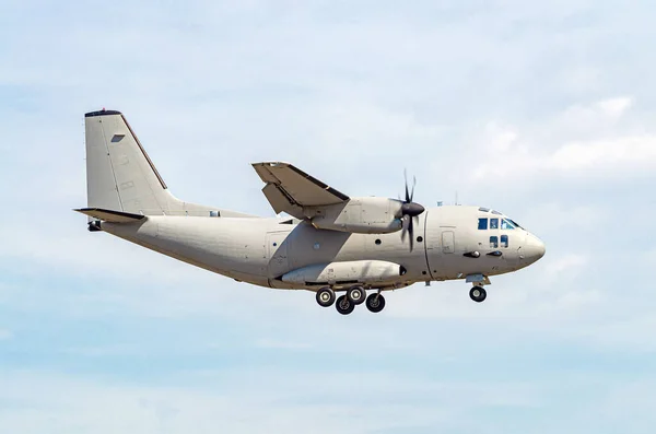 Aeronaves Transporte Militar Utilizadas Para Transportar Carga Tropas Operações Carga — Fotografia de Stock