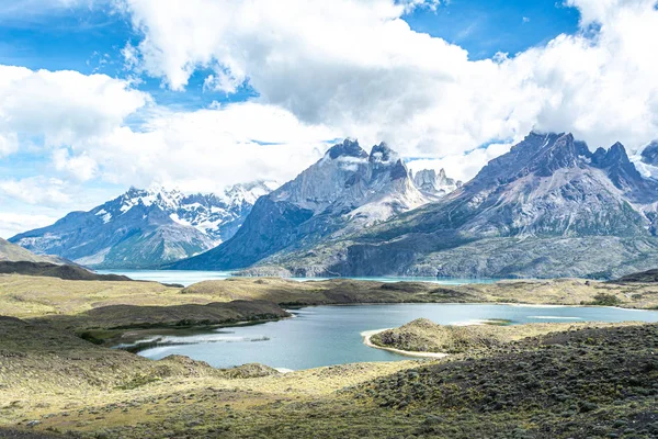 Torres Del Paine National Park Patagonia Chile Stock Image