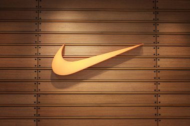 Nakhonratchasrima, Tayland, 04 Mar 2017: Nike logosu. Nike AG olduğunu