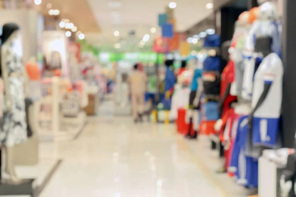 Supermercado / shopping blur para fundo e compras — Fotografia de Stock