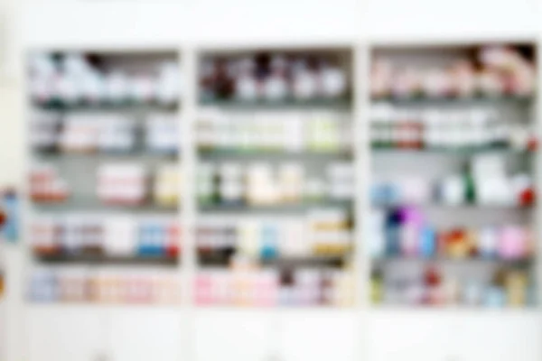 blurry medicine cabinet and store medicine and pharmacy drugstor