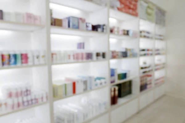 blurry medicine cabinet and store medicine and pharmacy drugstor