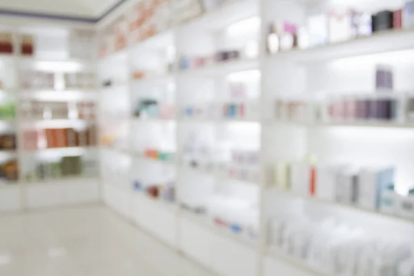 Gabinete de medicina borrosa y tienda de medicamentos y farmacia drugstor — Foto de Stock