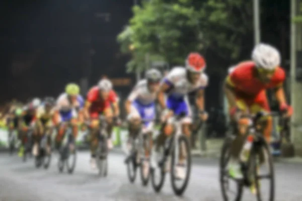 Θολές Ασιατικό Πρωτάθλημα ποδηλασίας κατά τη διάρκεια του αγώνα για το φόντο — Φωτογραφία Αρχείου